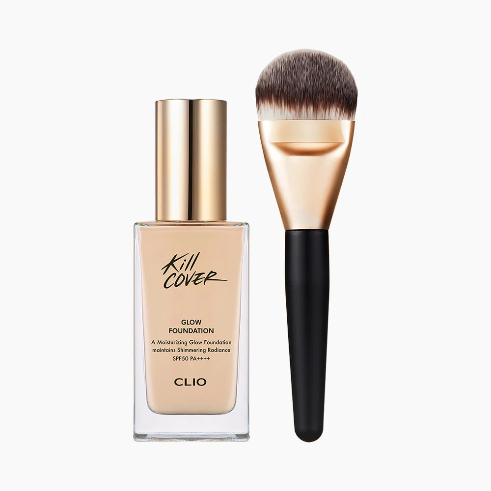 Clio Kill Cover Glow Foundation Special Set SPF50+ #02 Lingerie 3